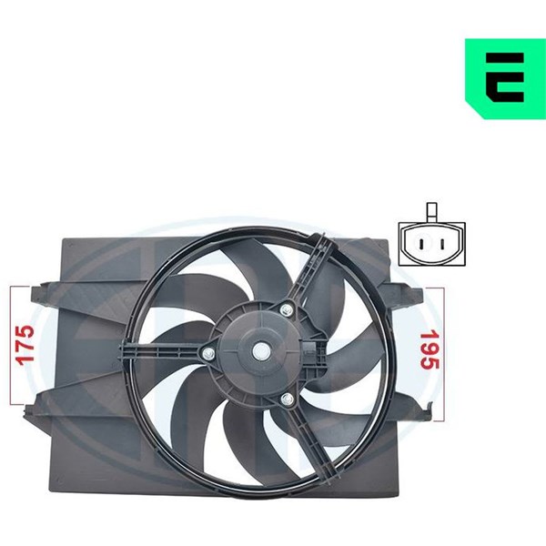 Fläkt, kylare 12V