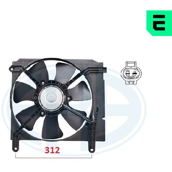 Fläkt, kylare 12V