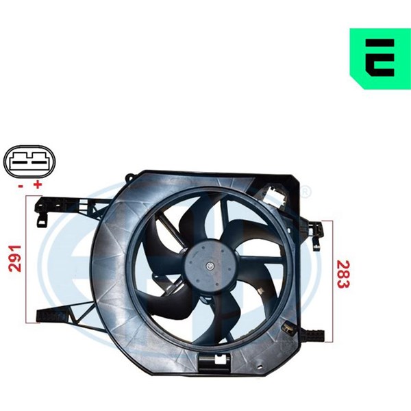 Fläkt, kylare 12V