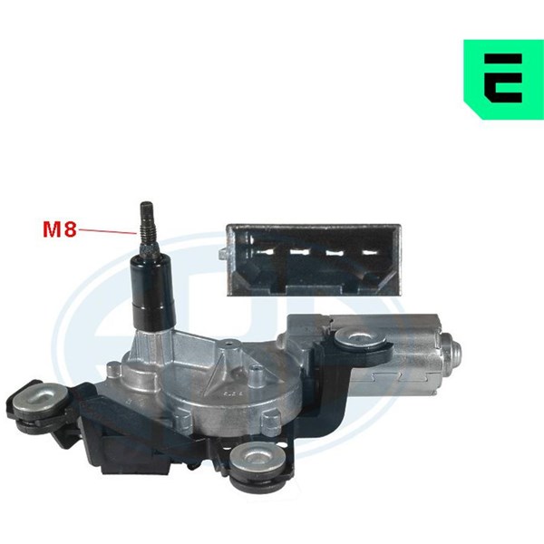 Torkarmotor 12V, Bak