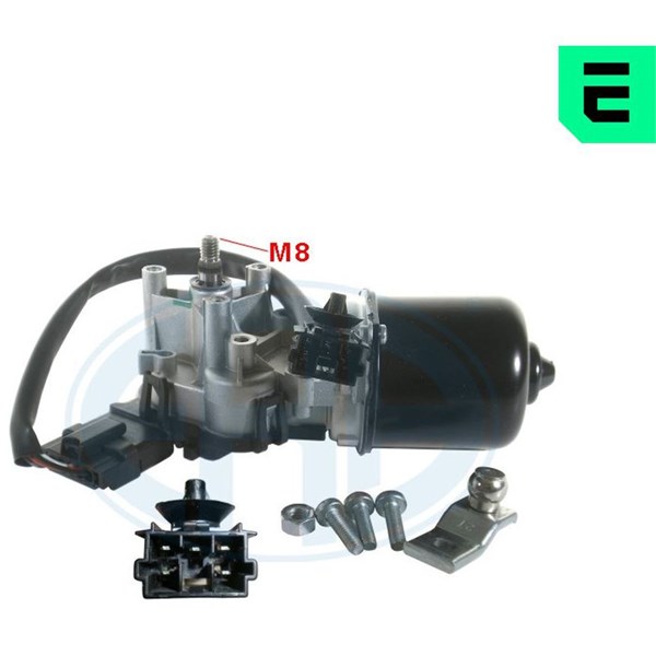 Torkarmotor 12V, Fram