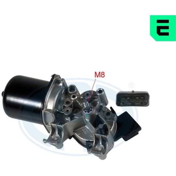 Torkarmotor 12V, Fram