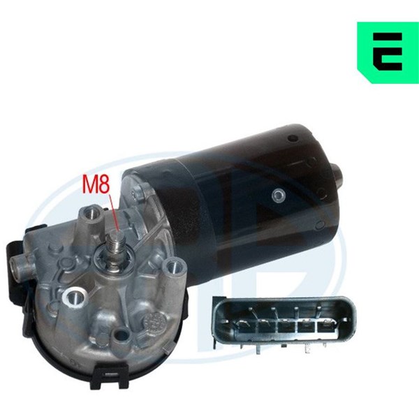 Torkarmotor 12V, Fram