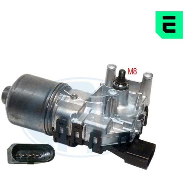 Torkarmotor 12V, Fram