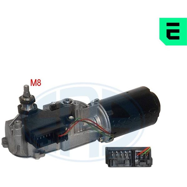 Torkarmotor 12V, Fram
