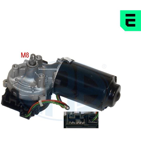 Torkarmotor 12V, Fram