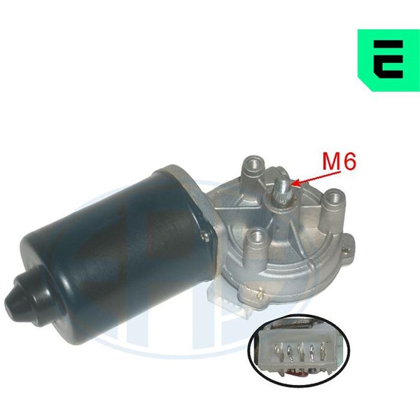 Torkarmotor 12V, Fram