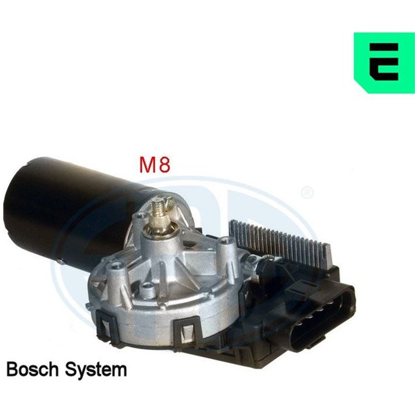Torkarmotor 12V, Fram