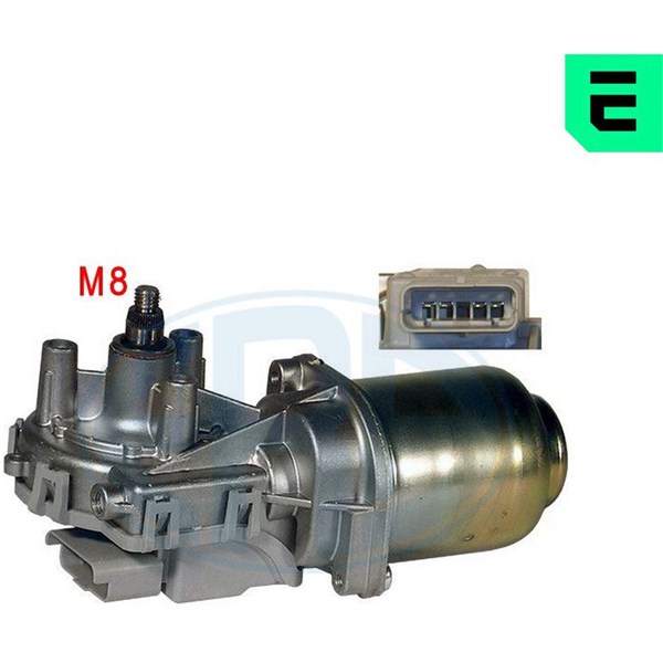 Torkarmotor 12V, Fram