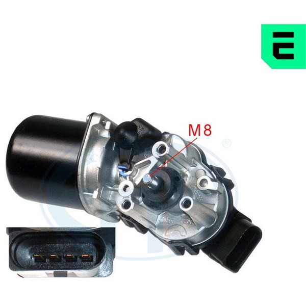 Torkarmotor 12V, Fram