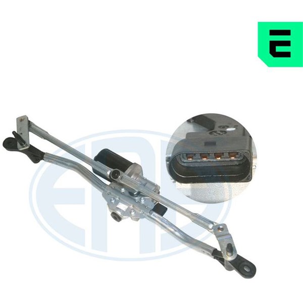 Vindrutetorkarsystem 12V, Fram