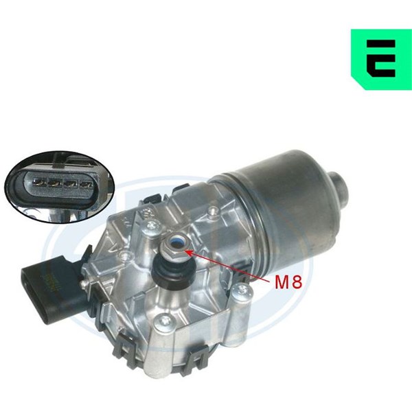 Torkarmotor 12V, Fram