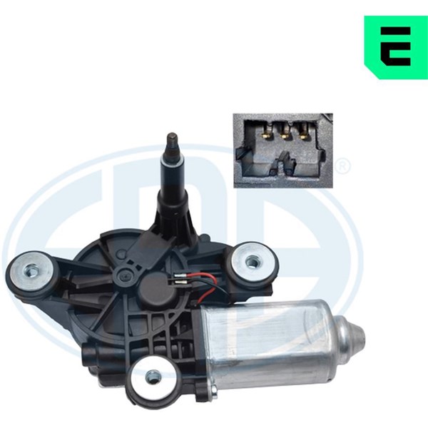 Torkarmotor 12V, Bak