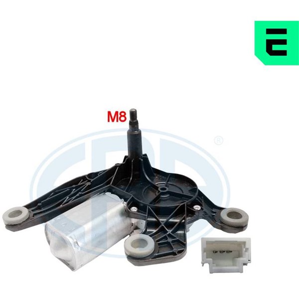 Torkarmotor 12V, Bak