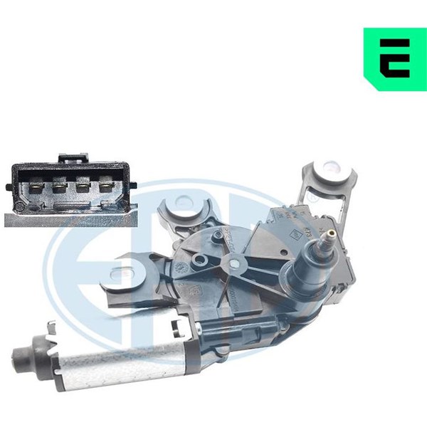 Torkarmotor 12V, Bak