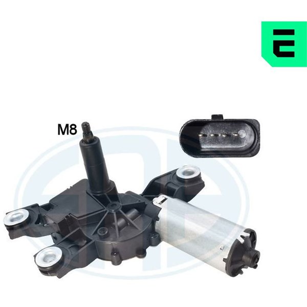 Torkarmotor 12V, Bak
