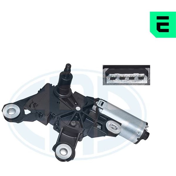 Torkarmotor 12V, Bak