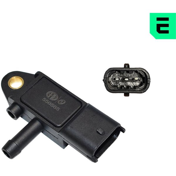 Sensor, avgastryck