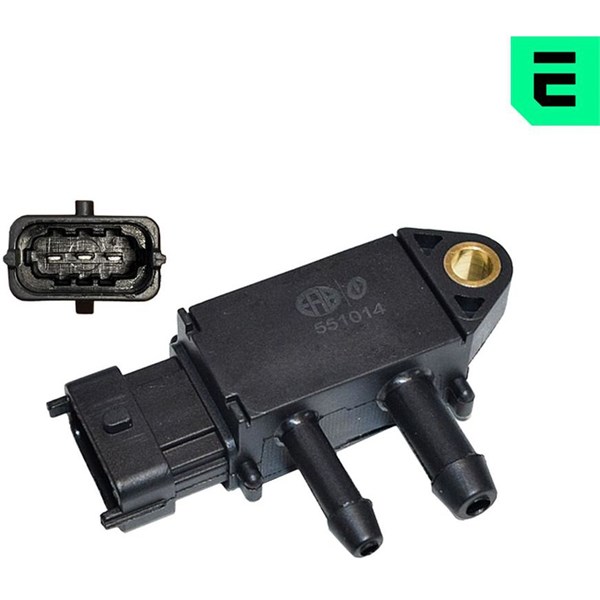 Sensor, avgastryck