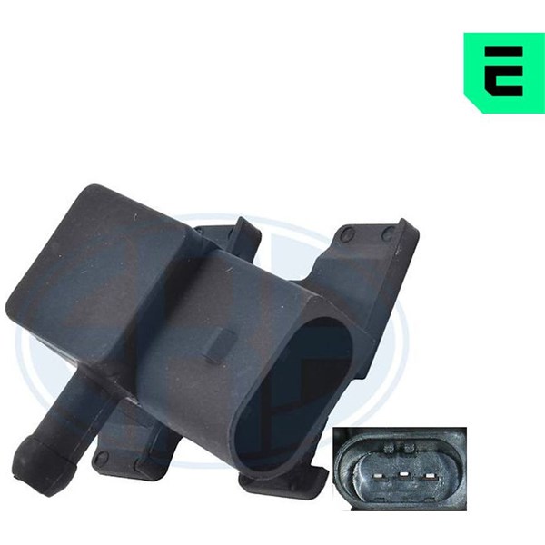 Sensor, avgastryck