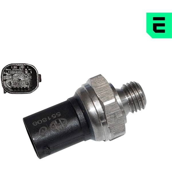 Sensor, avgastryck
