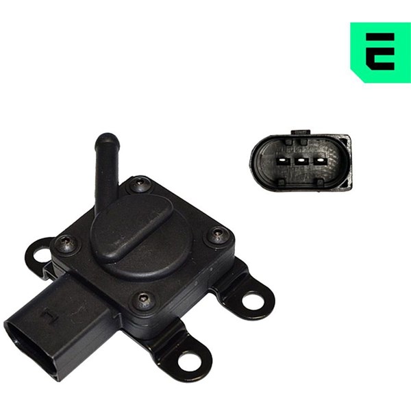 Sensor, avgastryck