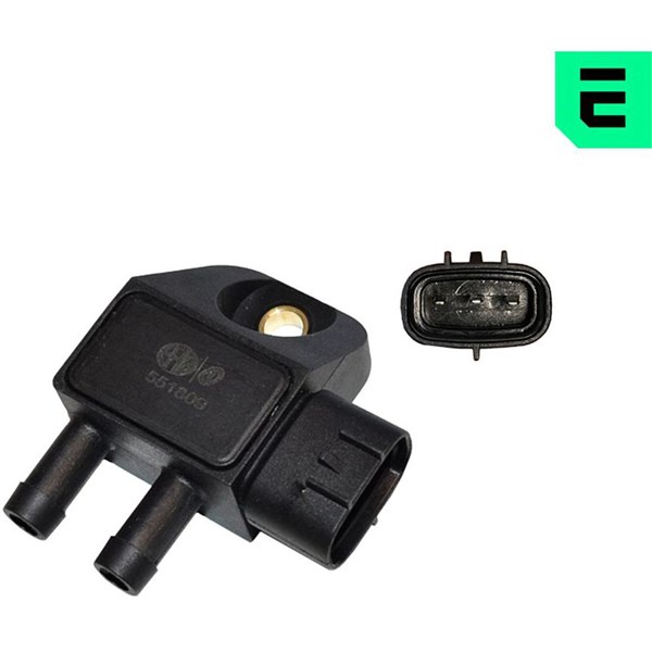 Sensor, avgastryck