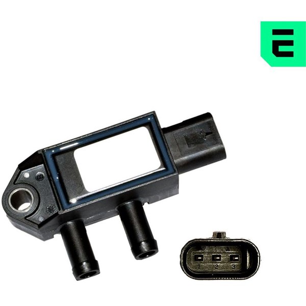 Sensor, avgastryck