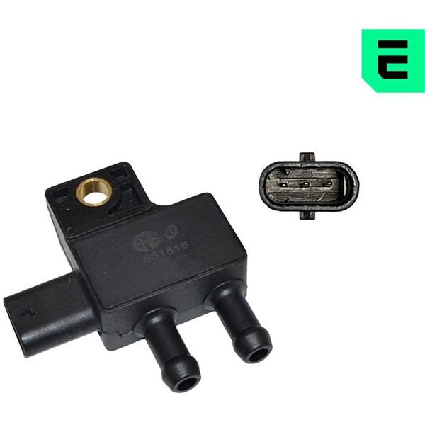 Sensor, avgastryck