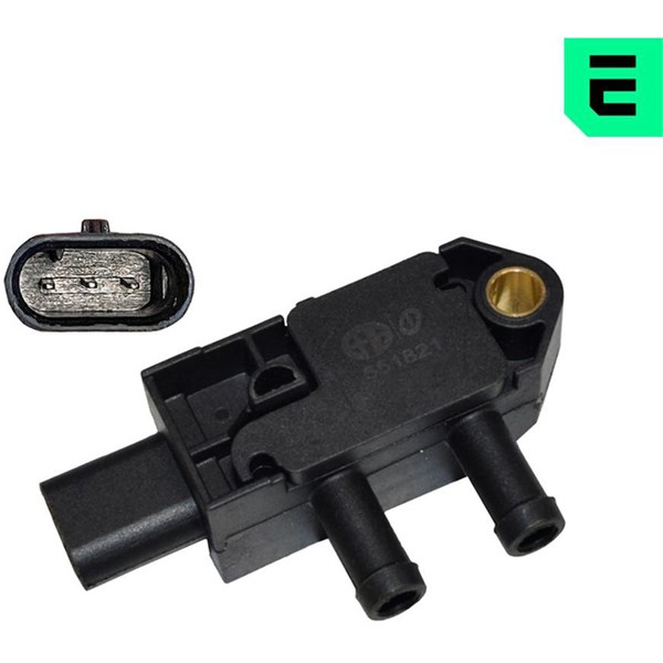 Sensor, avgastryck