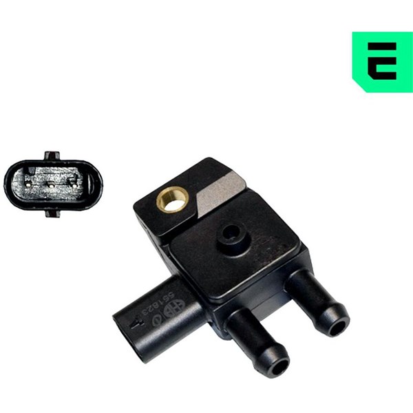 Sensor, avgastryck