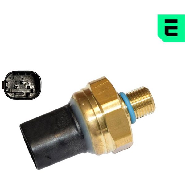 Sensor, bränsletryck, Bränsleledning