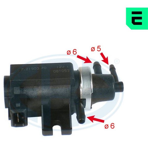 Tryckomvandlare, avgasreglering 12V