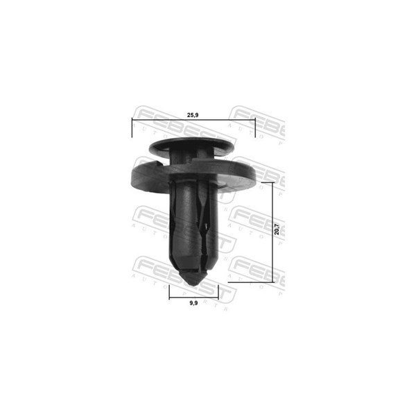 Clip, list Febest 88570-104 FEBEST Clip, list Febest 88570-104 FEBEST