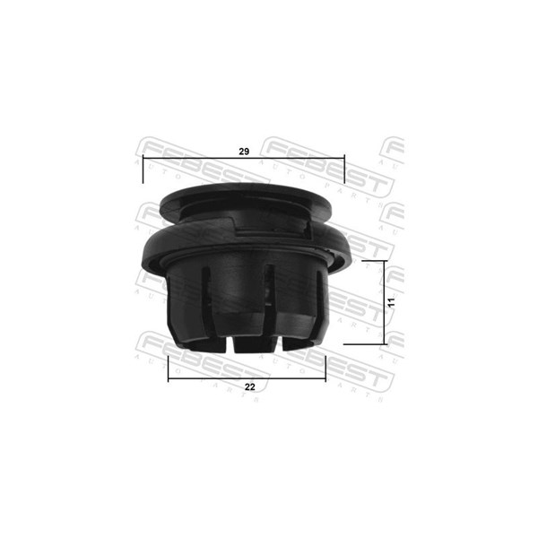 Clip, list, Vänster Febest 88570-108 FEBEST Clip, list, Vänster Febest 88570-108 FEBEST