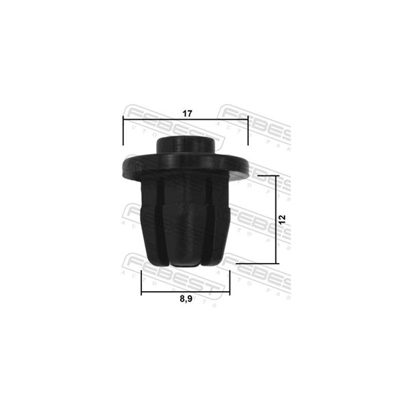 Clip, list Febest 88570-110 FEBEST