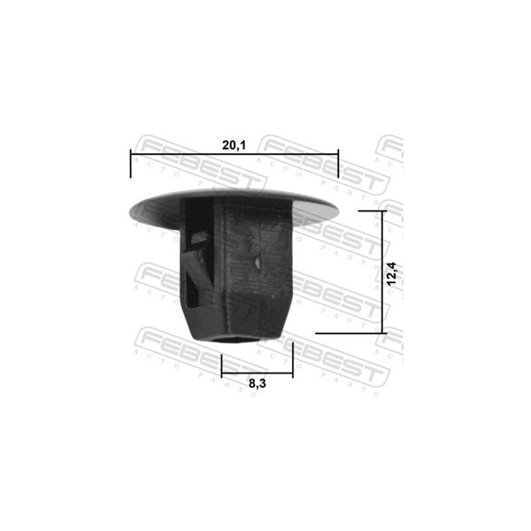 Clip, list Febest 88570-118 FEBEST Clip, list Febest 88570-118 FEBEST