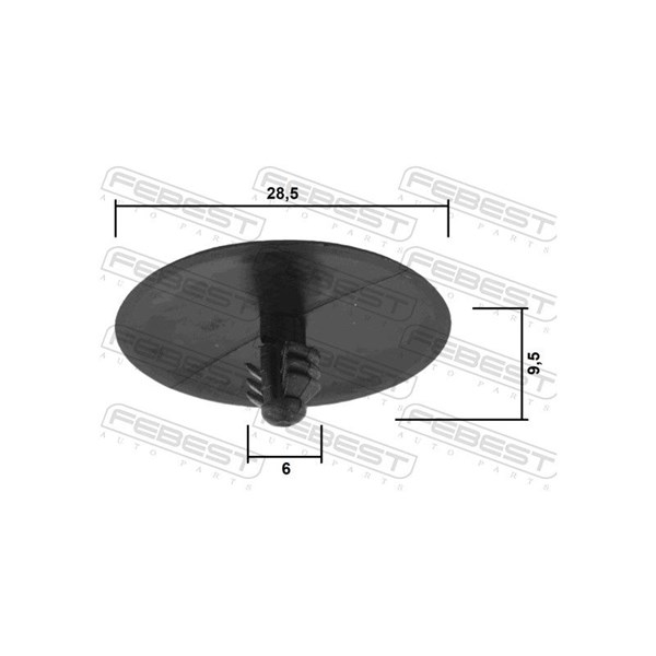 Clip, list Febest 88570-127 FEBEST Clip, list Febest 88570-127 FEBEST