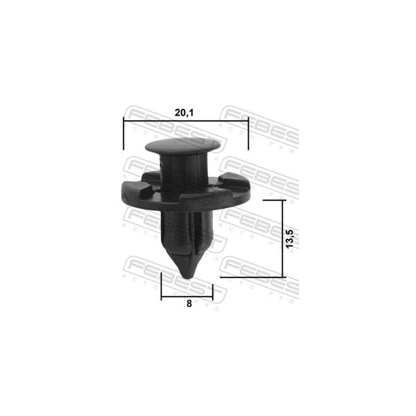 Clip, list Febest 88570-128 FEBEST Clip, list Febest 88570-128 FEBEST
