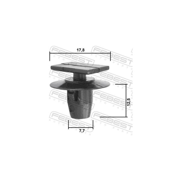 Clip, list Febest 88570-129 FEBEST Clip, list Febest 88570-129 FEBEST
