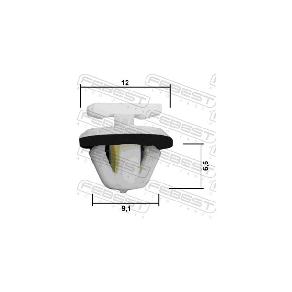 Clip, list Febest 88570-130 FEBEST Clip, list Febest 88570-130 FEBEST