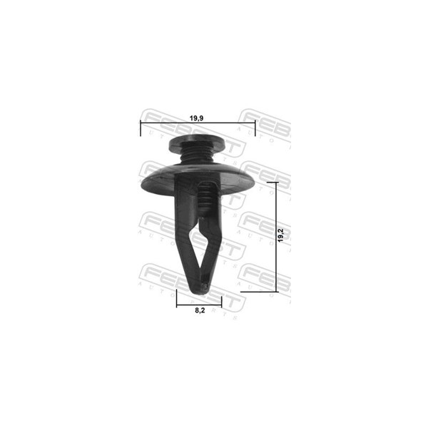 Clip, list Febest 88570-136 FEBEST Clip, list Febest 88570-136 FEBEST