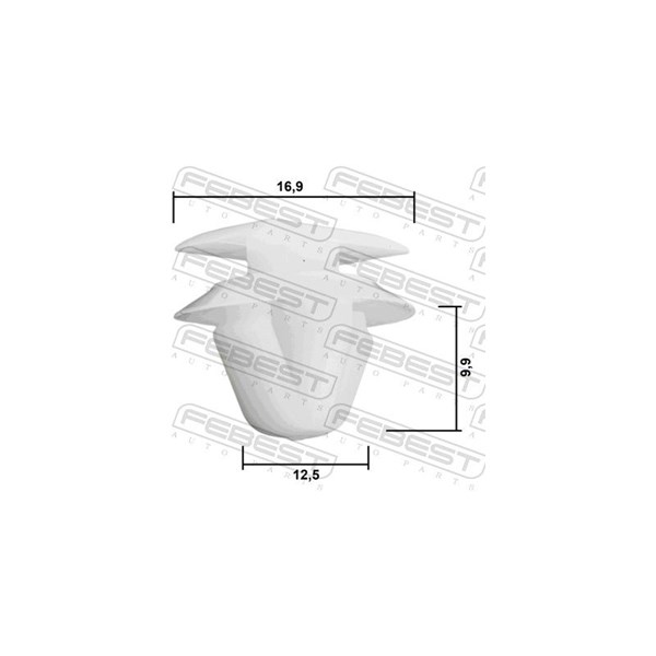 Clip, list Febest 88570-144 FEBEST Clip, list Febest 88570-144 FEBEST