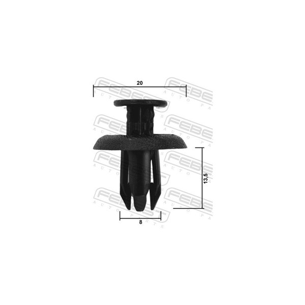 Clip, list Febest 88570-145 FEBEST Clip, list Febest 88570-145 FEBEST
