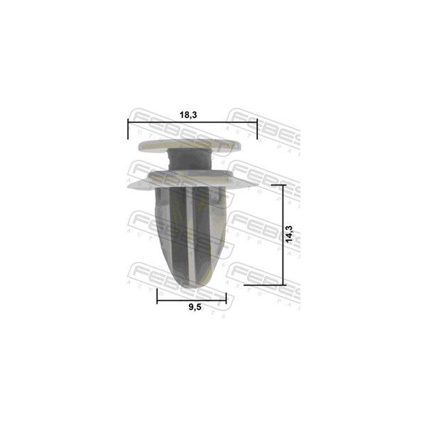 Clip, list Febest 88570-146 FEBEST Clip, list Febest 88570-146 FEBEST