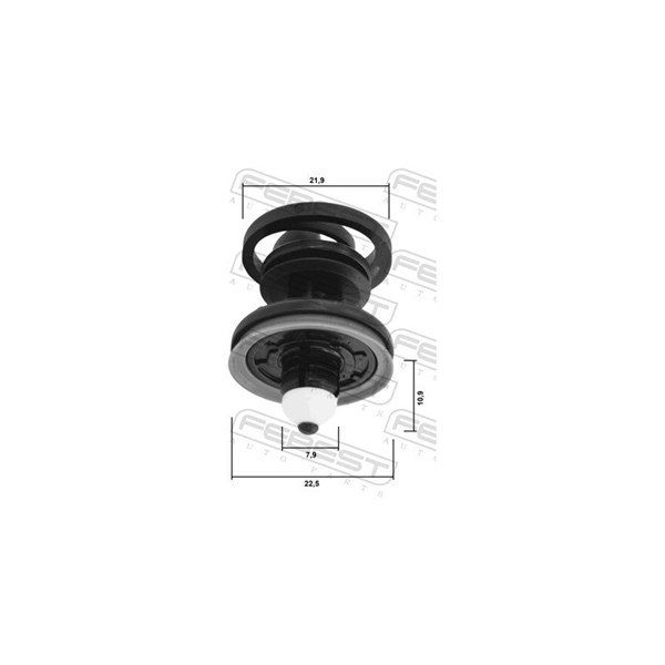 Clip, list Febest 88570-158 FEBEST