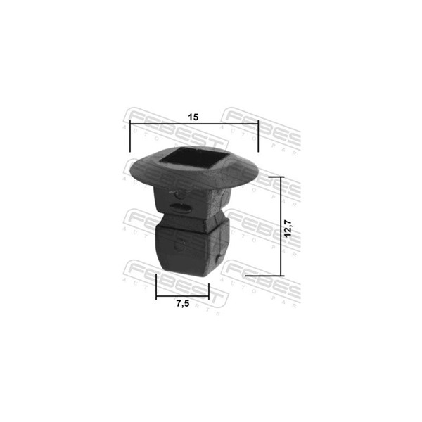 Clip, list Febest 88570-160 FEBEST