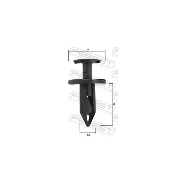 Clip, list Febest 88570-161 FEBEST