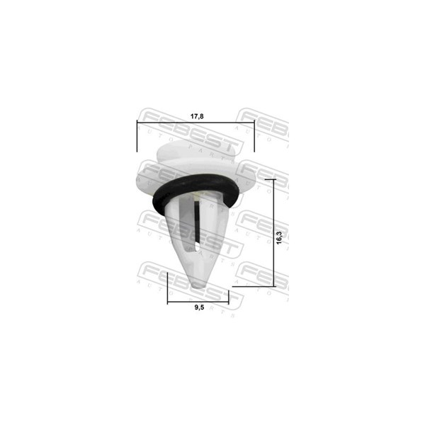 Clip, list Febest 88570-178 FEBEST Clip, list Febest 88570-178 FEBEST