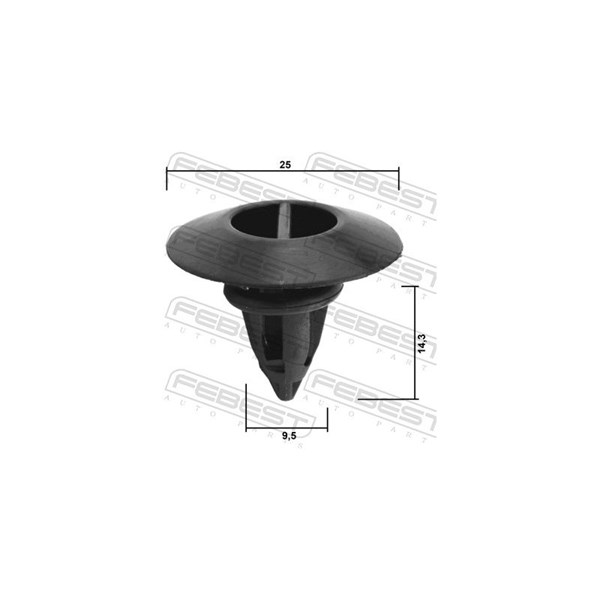 Clip, list Febest 88570-179 FEBEST Clip, list Febest 88570-179 FEBEST